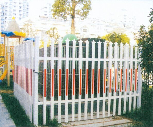 荥经PVC865围墙护栏